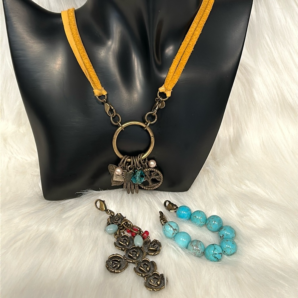 Lenny & Eva 4 pc Pendant Set RARE! - Picture 3 of 16
